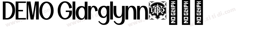 DEMO Gldrglynn字体转换 DEMO Gldrglynn字体转换